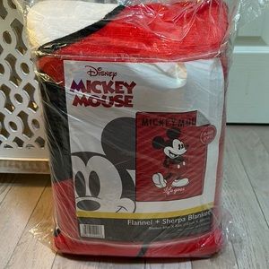 Brand New Mickey Mouse Fleece Blanket